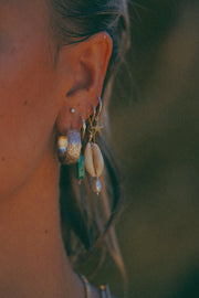 Thick Floral Hoops
